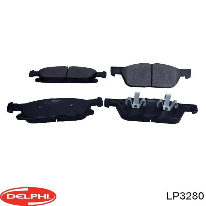 LP3280 Delphi Передні гальмівні колодки