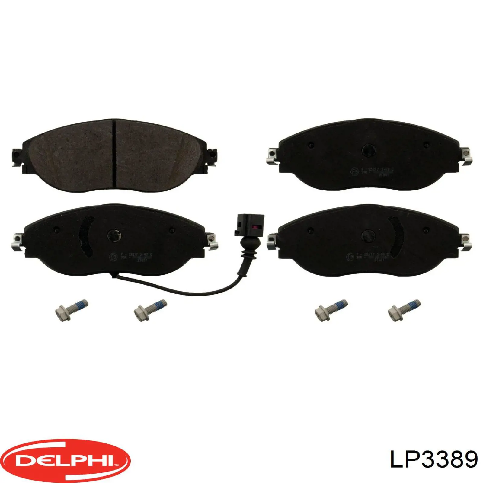 Тормозні колодки Delphi LP3389