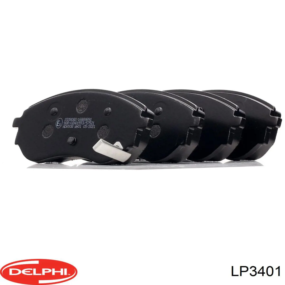 Гальмівні колодки Delphi LP3401 ціна, від 65.29 USD