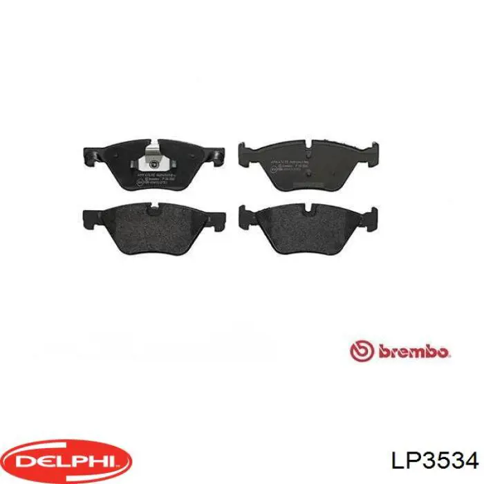 Тормозні колодки Delphi LP3534