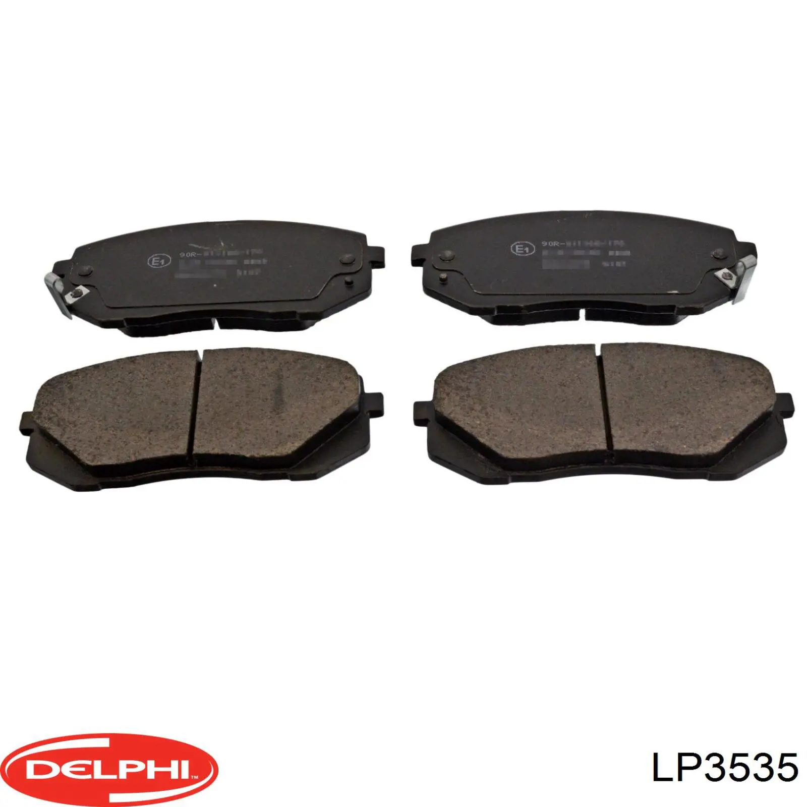 Передні тормозні колодки LP3535 Delphi