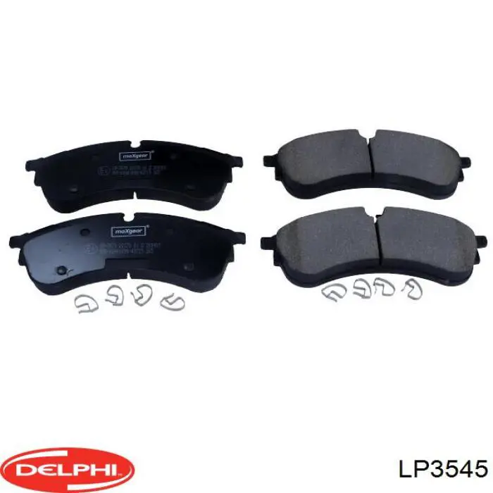 LP3545 Delphi Передні гальмівні колодки
