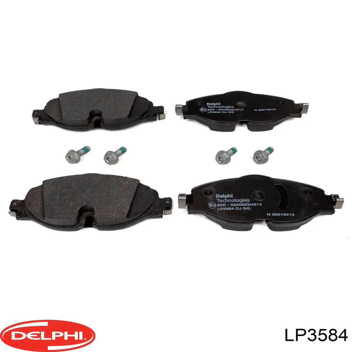 LP3584 Delphi Передні гальмівні колодки