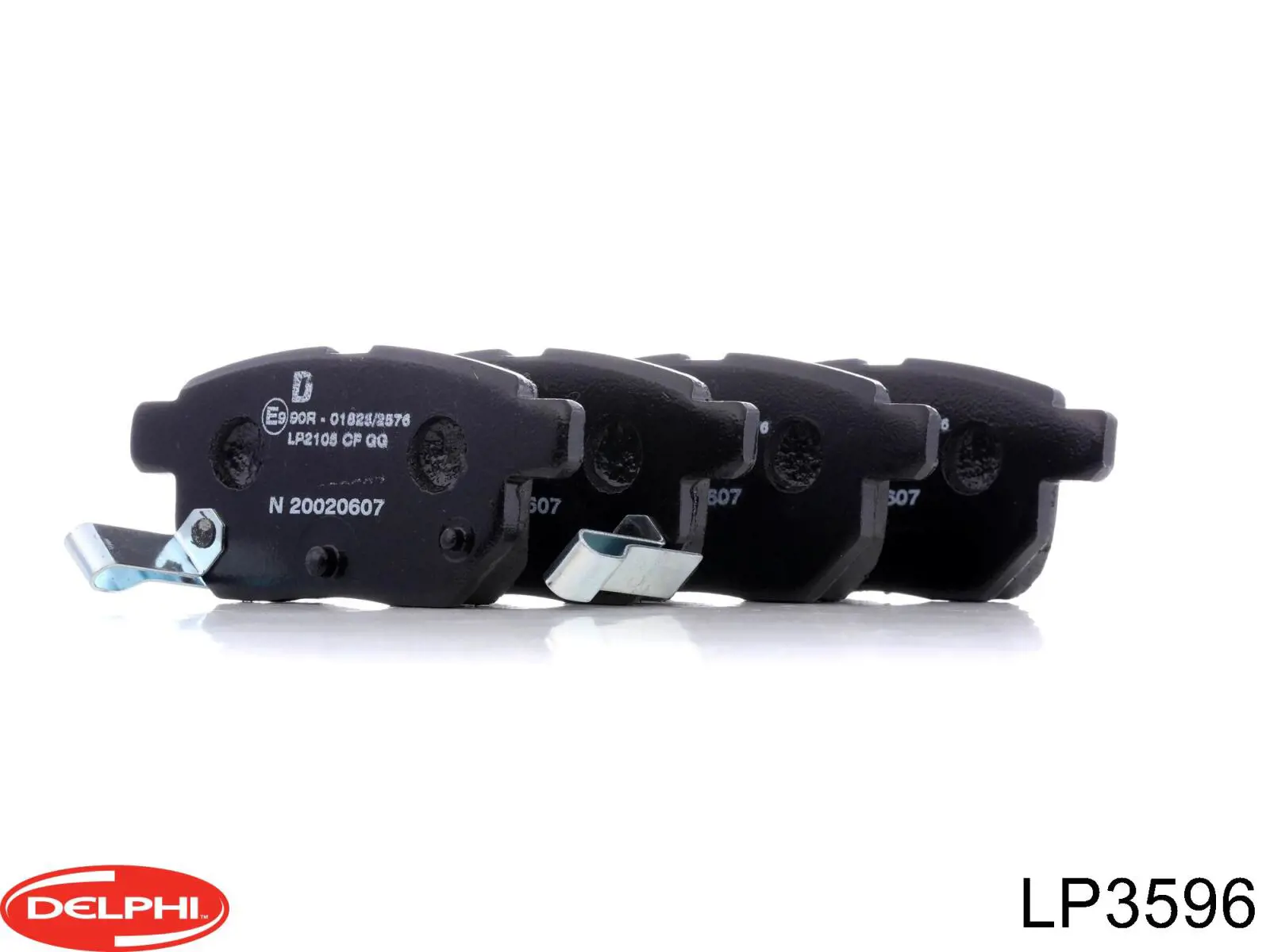 Гальмівні колодки Delphi LP3596 ціна, від 50.81 USD