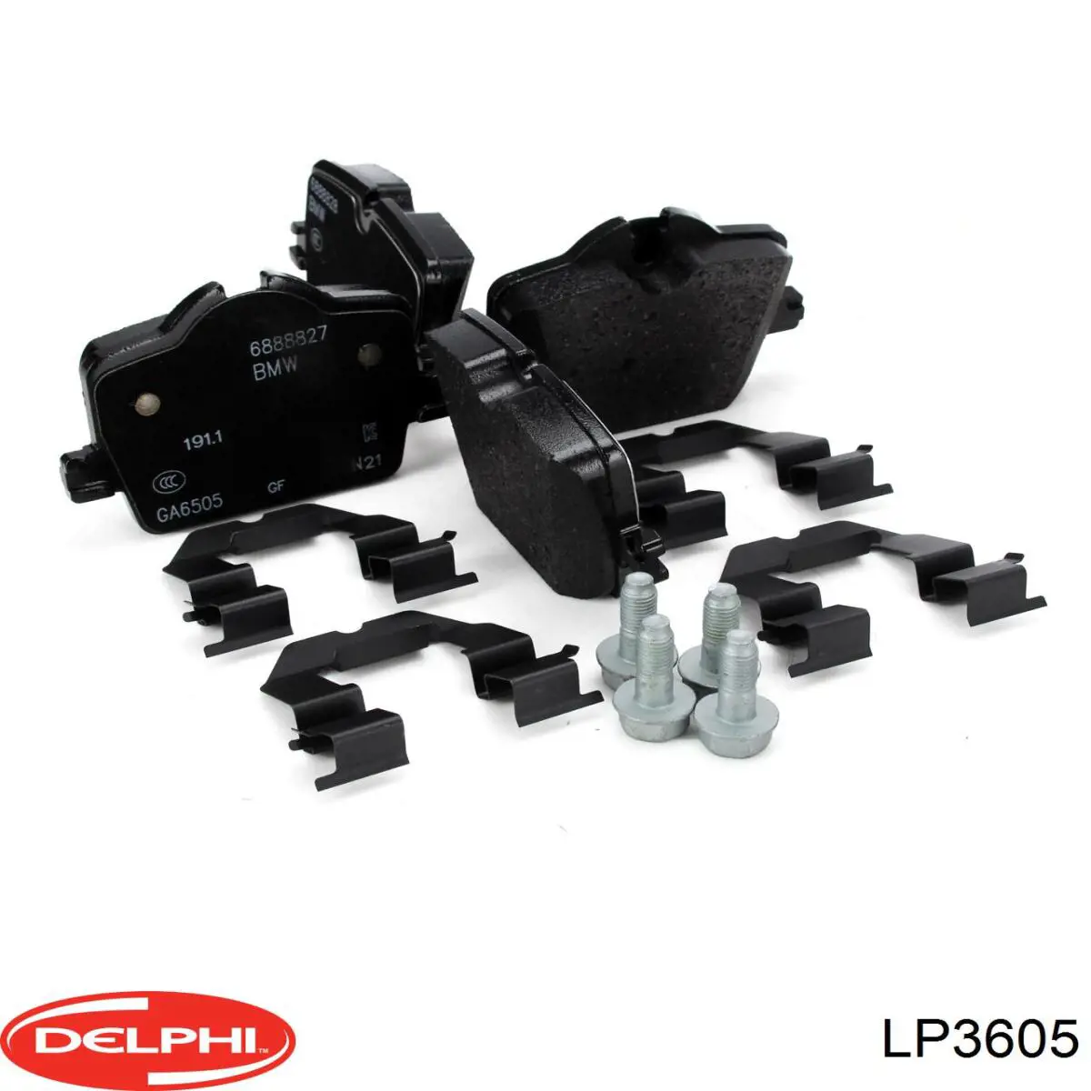 Купити LP3605 Delphi Задні колодки