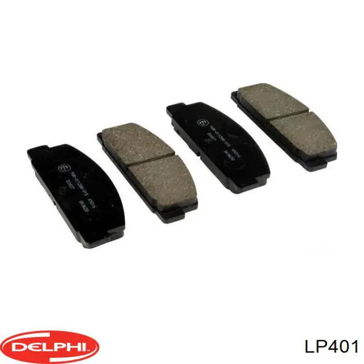 Задні гальмівні колодки LP401 Delphi