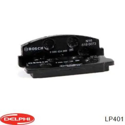 Купити LP401 Delphi Задні колодки