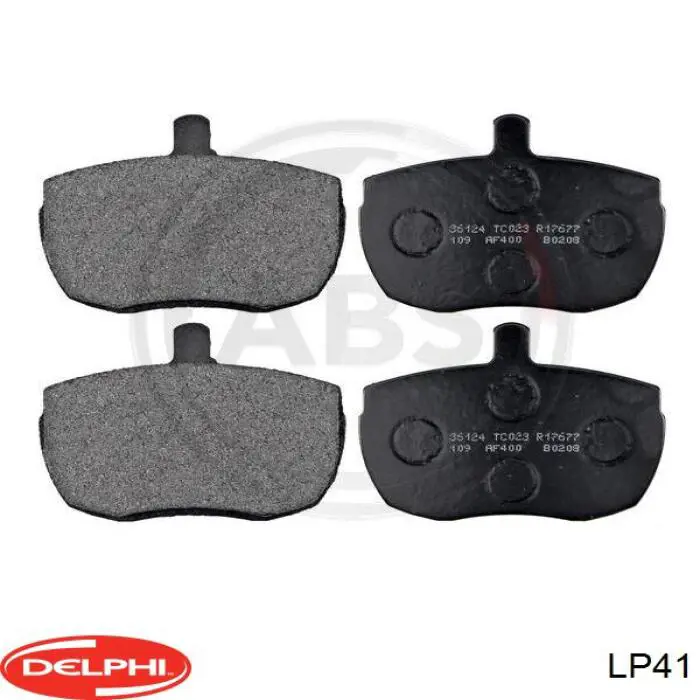 Купити LP41 Delphi Колодки гальмівні передні, дискові