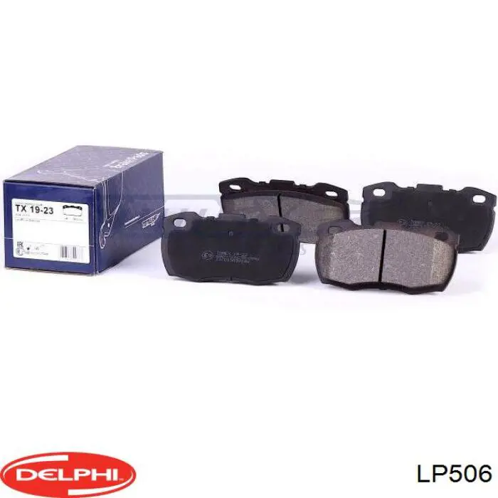 Передні тормозні колодки LP506 Delphi