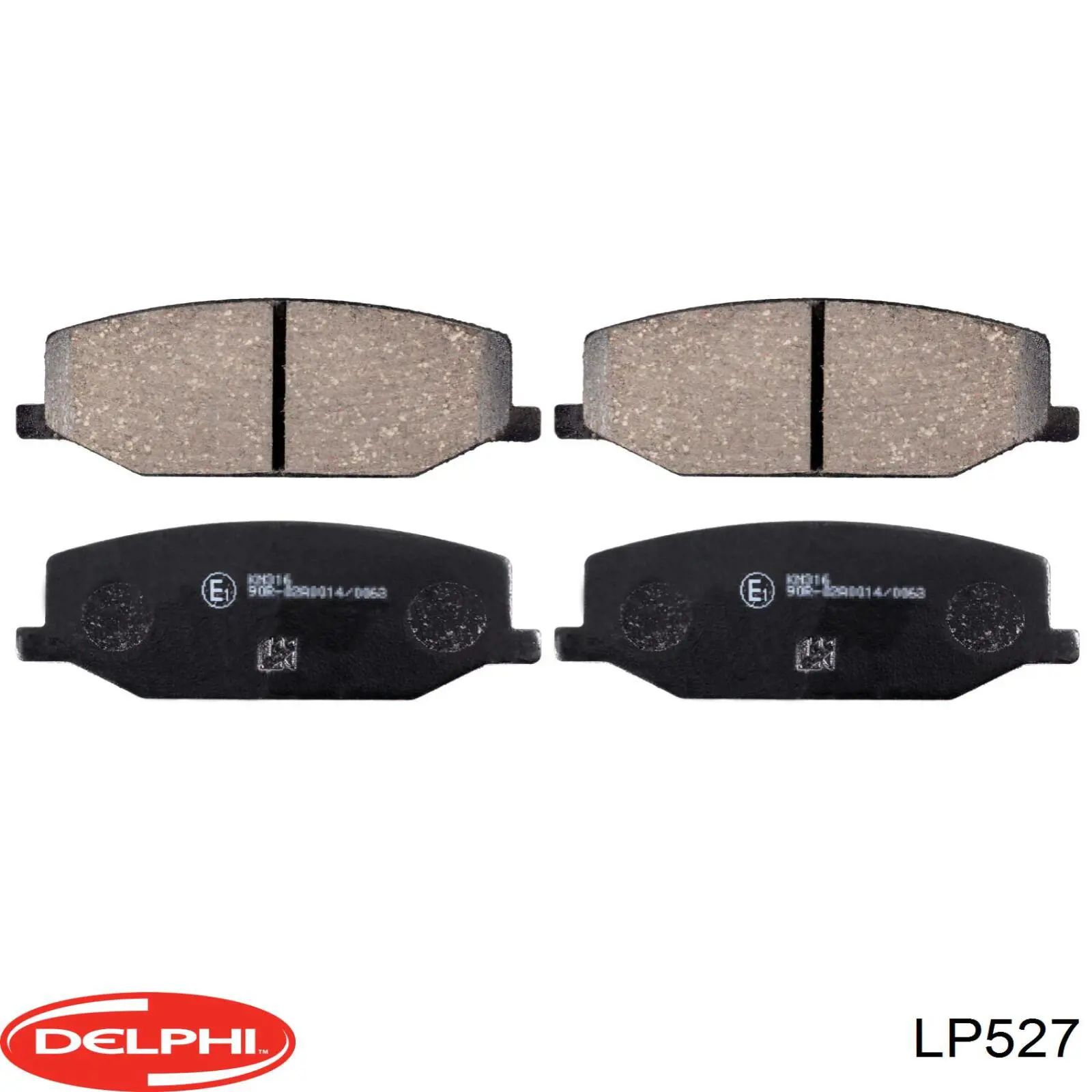 Гальмівні колодки Delphi LP527 ціна, від 15.56 USD