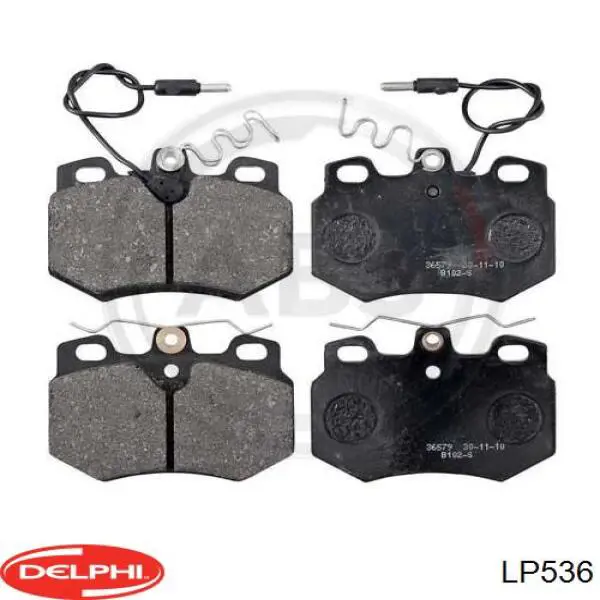 Тормозні колодки Delphi LP536