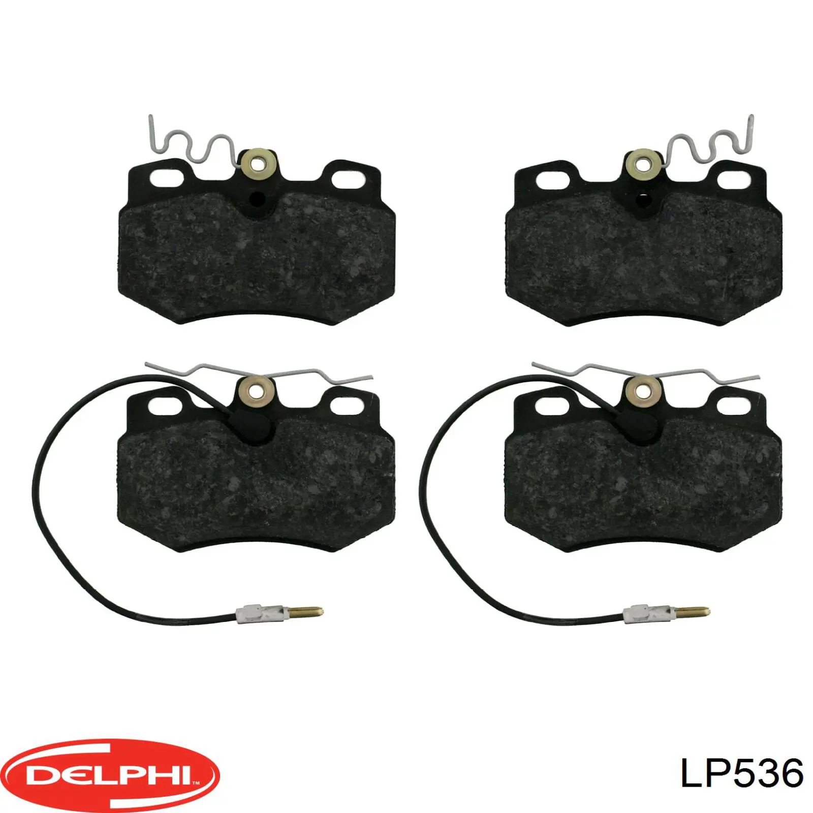 Гальмівні колодки Delphi LP536 ціна, від 14.00 USD