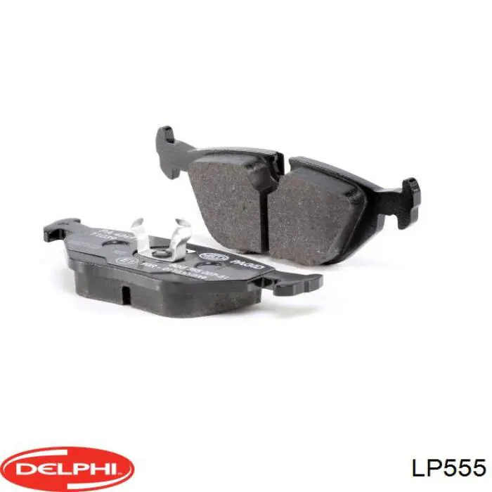 Задні гальмівні колодки LP555 Delphi