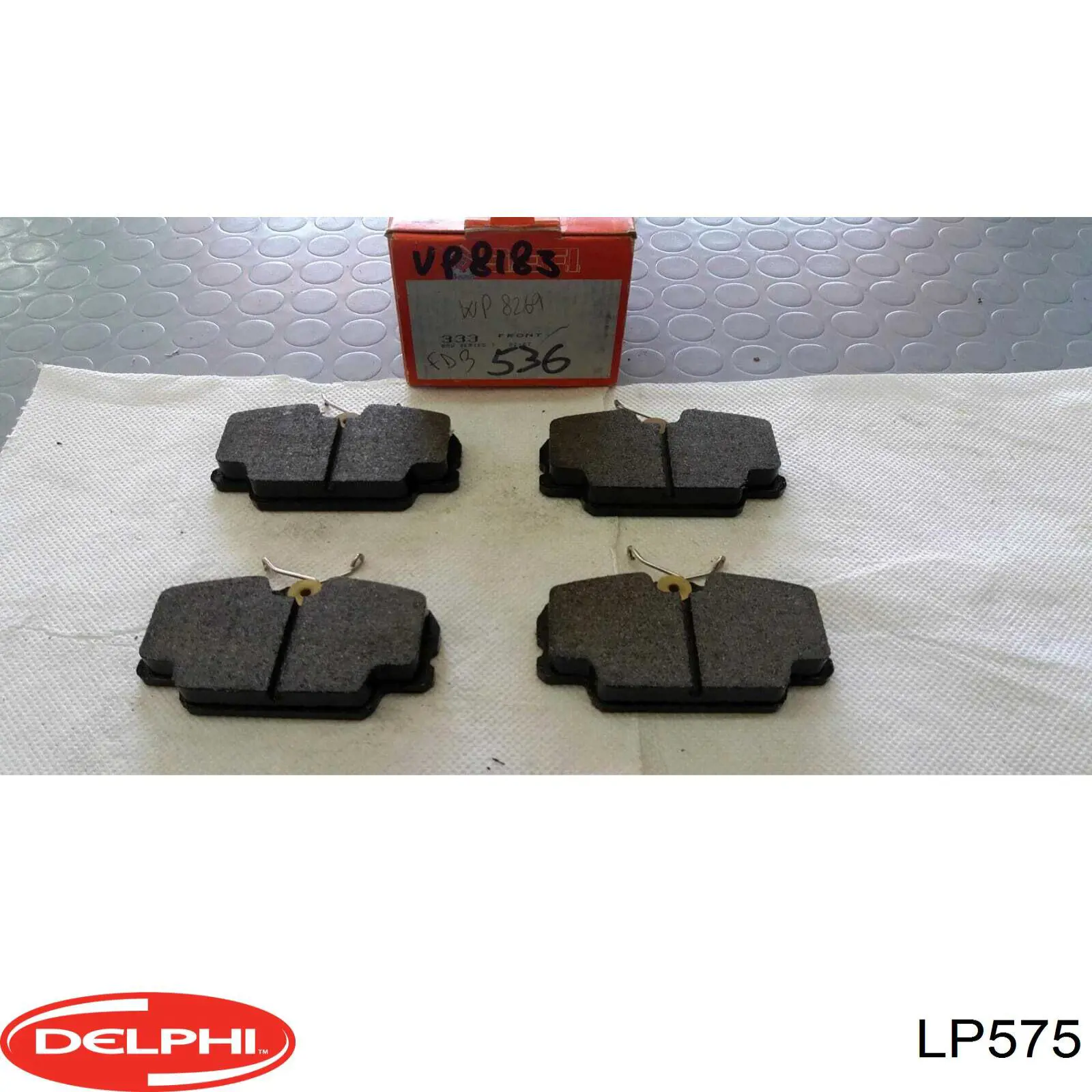 Гальмівні колодки Delphi LP575 ціна, від 25.65 USD