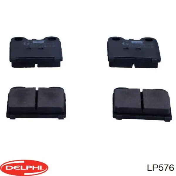 Купити LP576 Delphi Задні колодки