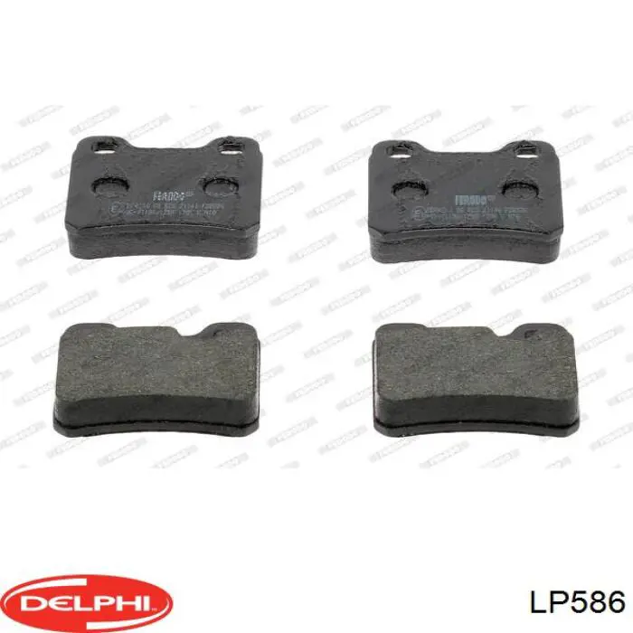 Купити LP586 Delphi Задні колодки