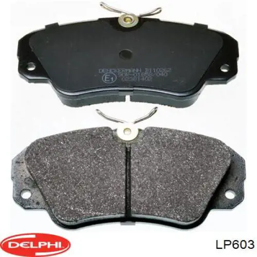 LP603 Delphi Передні гальмівні колодки