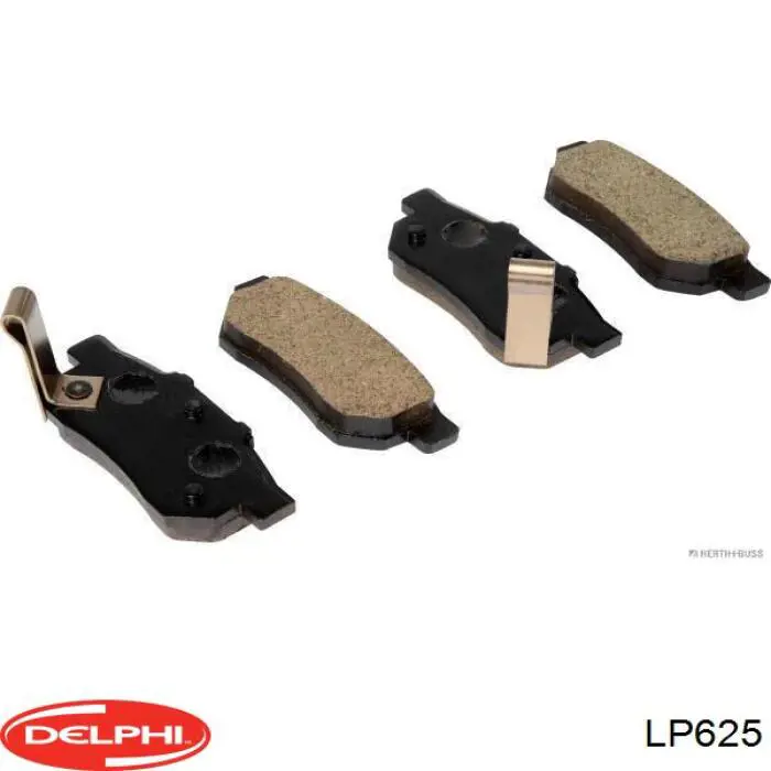 Купити LP625 Delphi Задні колодки