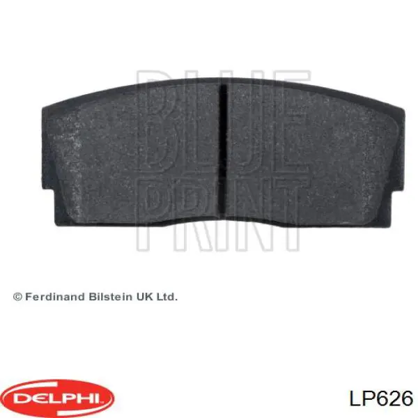 Гальмівні колодки Delphi LP626 ціна, від 12.42 USD