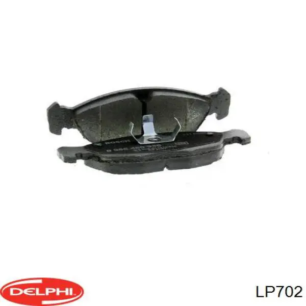 LP702 Delphi Передні гальмівні колодки