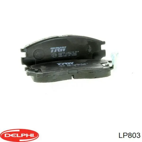 Купити LP803 Delphi Колодки гальмівні передні, дискові