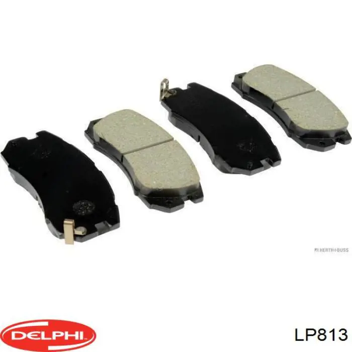 Гальмівні колодки Delphi LP813 ціна, від 16.35 USD