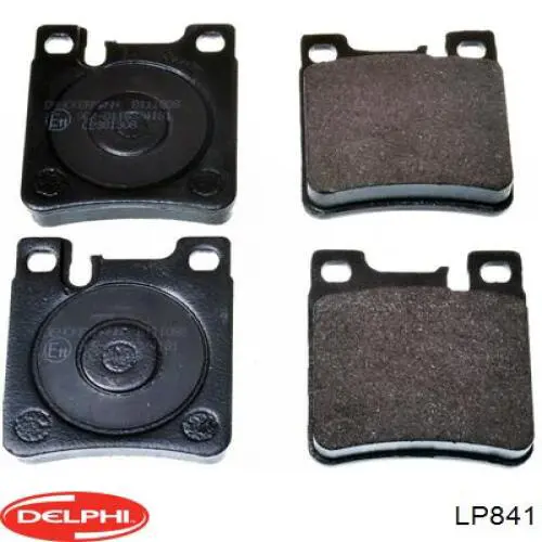 Задні гальмівні колодки Delphi LP841 ціна, від 18.40 USD