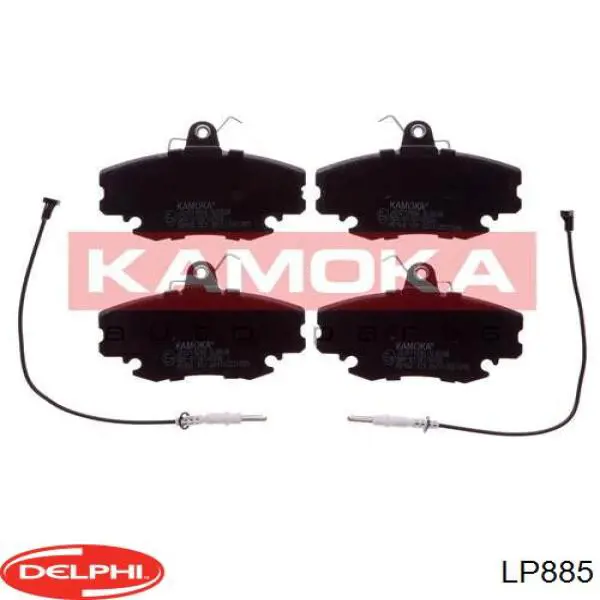 Гальмівні колодки Delphi LP885 ціна, від 15.68 USD