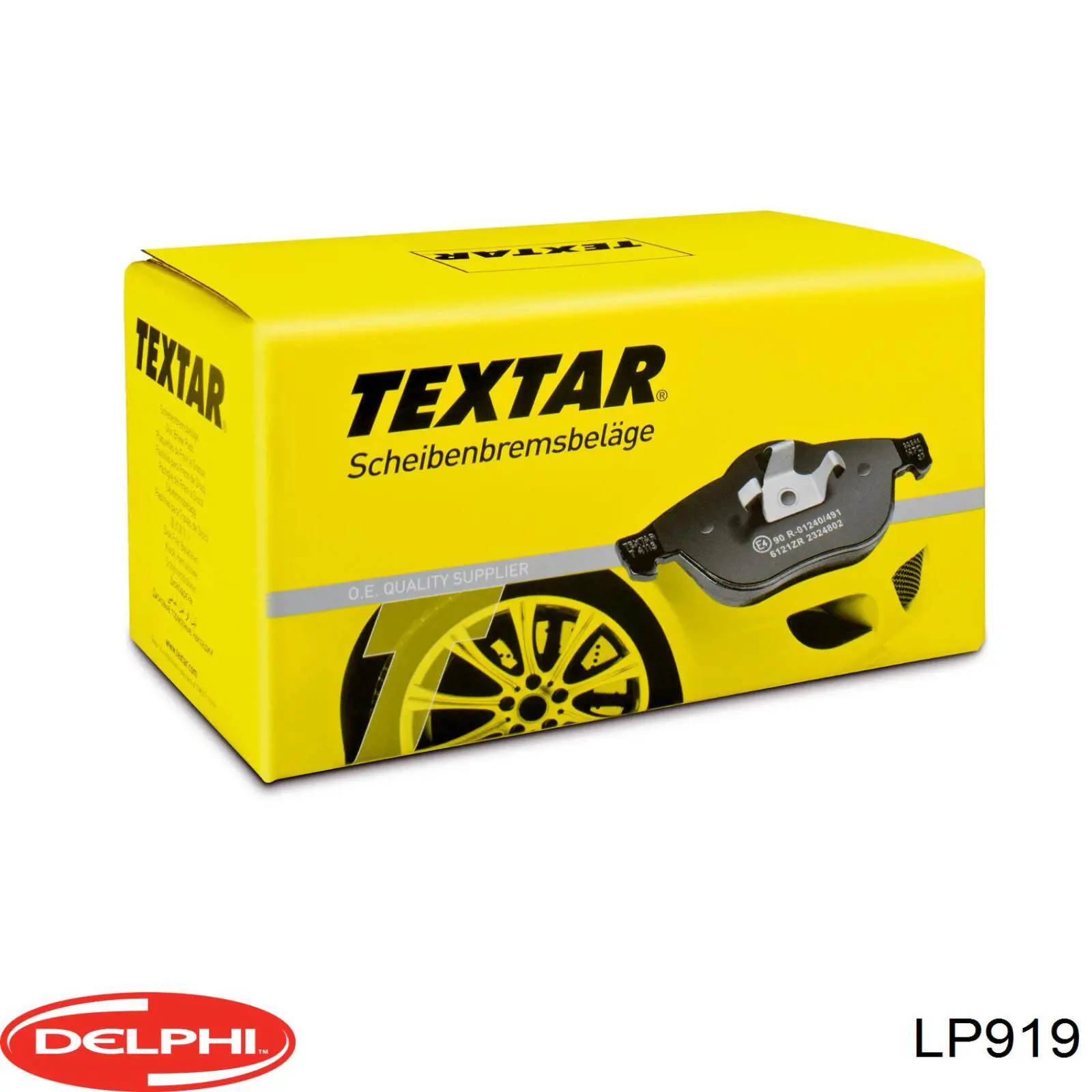Тормозні колодки Delphi LP919