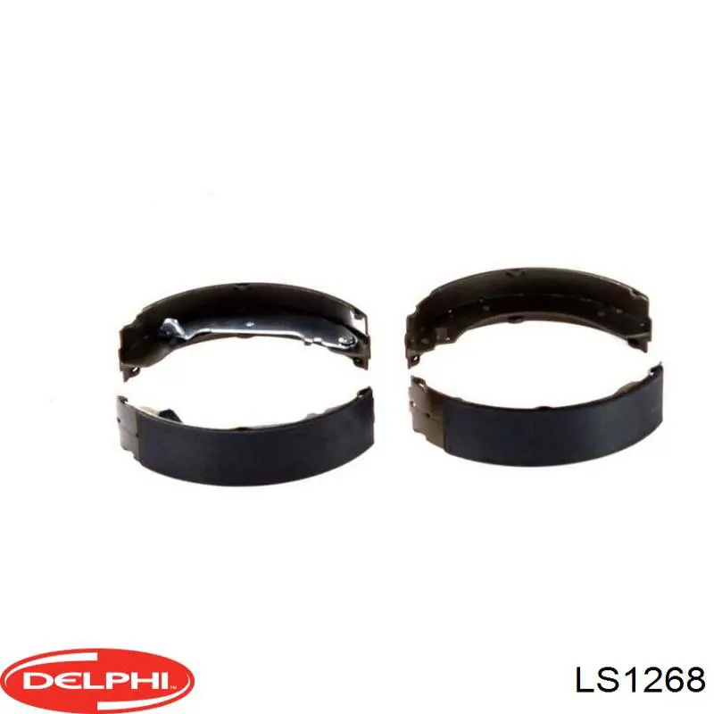 Колодки гальмові задні, барабанні Delphi LS1268 ціна, від 21.33 USD