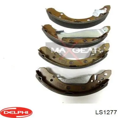 Купити LS1277 Delphi Колодки гальмові задні, барабанні