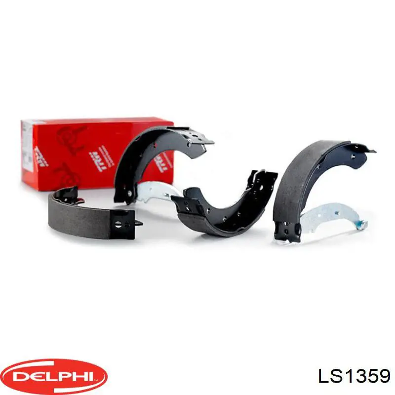 Колодки гальмові задні, барабанні Delphi LS1359 ціна, від 27.51 USD