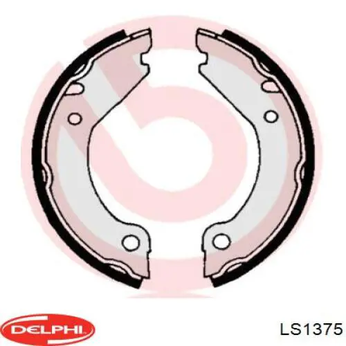 Колодки ручника / стоянкового гальма Delphi LS1375 ціна, від 17.24 USD