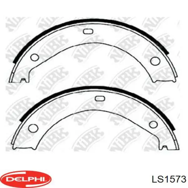 Купити LS1573 Delphi Гальмівні колодки гальма стоянки