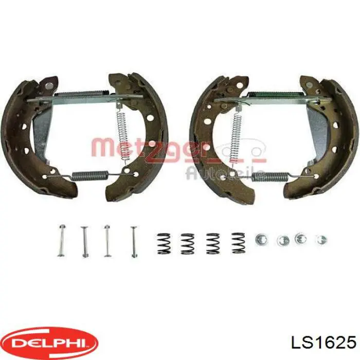 Купити LS1625 Delphi Колодки гальмові задні, барабанні