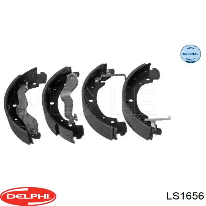 Колодки гальмові задні, барабанні Delphi LS1656 ціна, від 32.06 USD