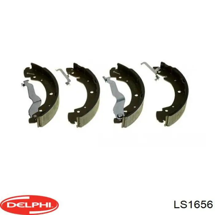 Купити LS1656 Delphi Колодки гальмові задні, барабанні
