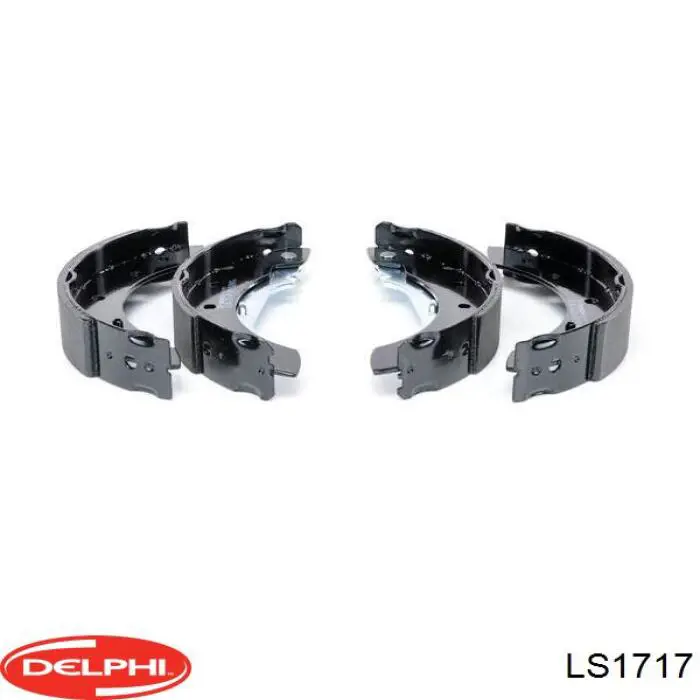 Колодки гальмові задні, барабанні Delphi LS1717 ціна, від 18.52 USD