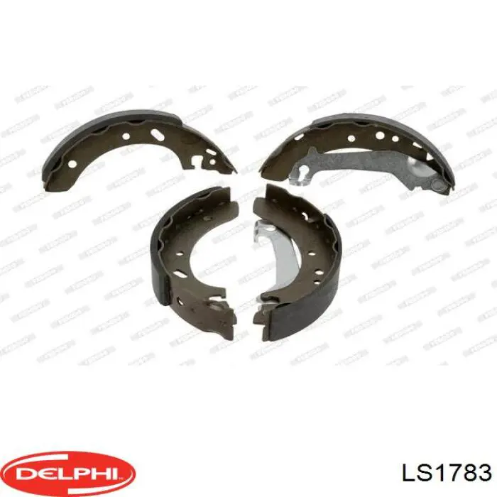 Колодки гальмові задні, барабанні Delphi LS1783 ціна, від 24.31 USD