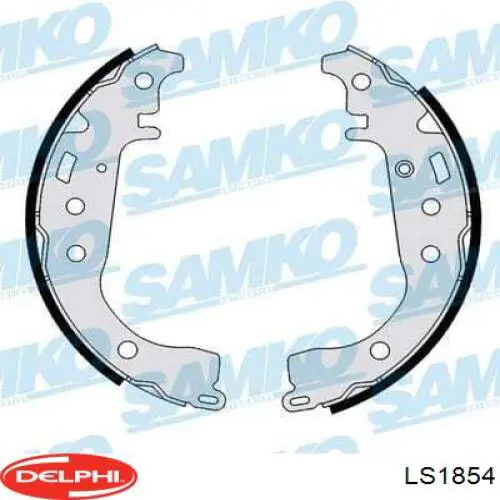Купити LS1854 Delphi Колодки гальмові задні, барабанні
