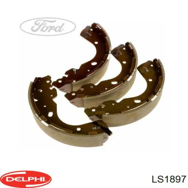 Колодки гальмові задні, барабанні Delphi LS1897 ціна, від 48.72 USD