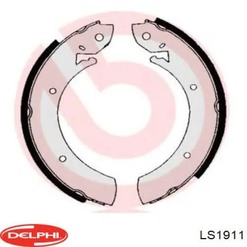 Купити 7701205689 Renault (RVI) Колодки гальмові задні, барабанні