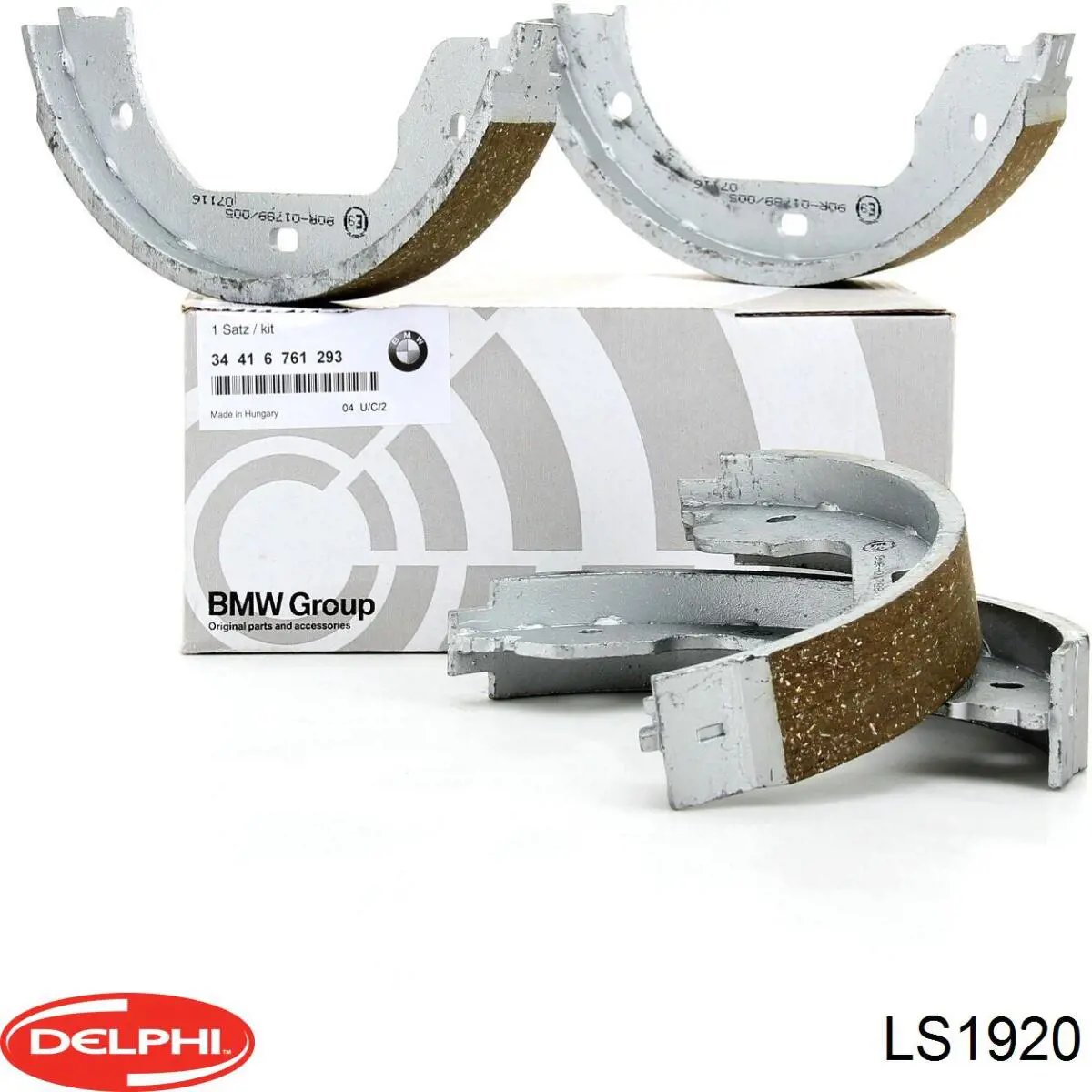 Колодки ручника LS1920 Delphi