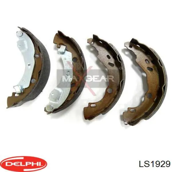 Колодки гальмові задні, барабанні Delphi LS1929 ціна, від 21.87 USD