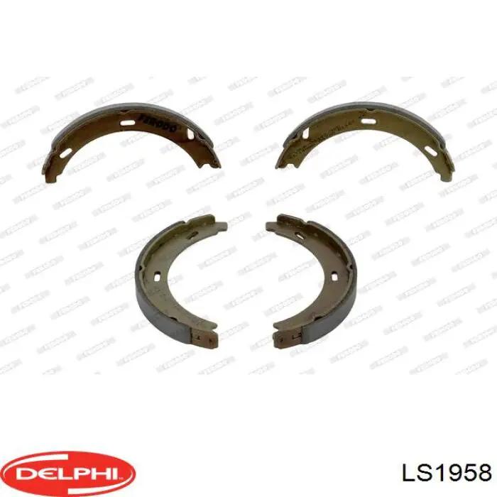 Колодки ручника LS1958 Delphi