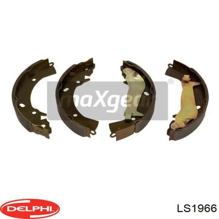 Колодки гальмові задні, барабанні Delphi LS1966 ціна, від 23.64 USD