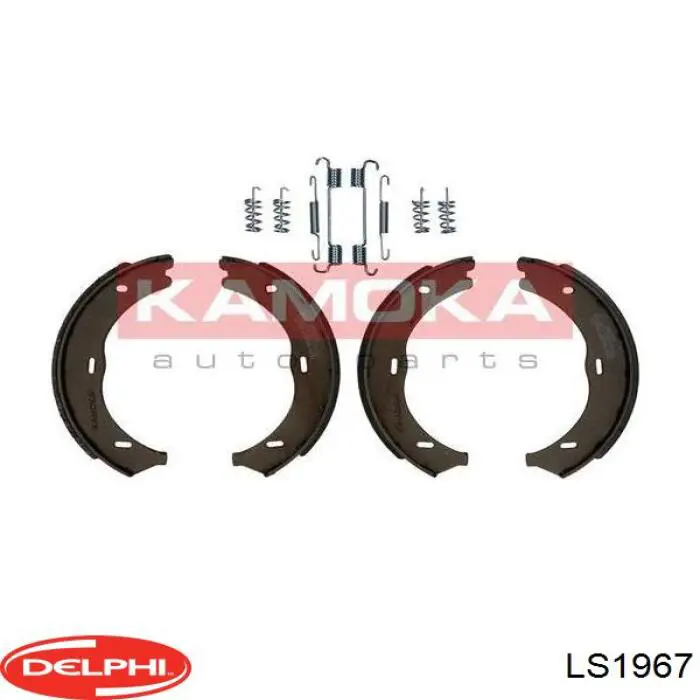 Купити LS1967 Delphi Гальмівні колодки гальма стоянки