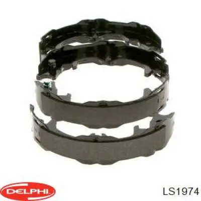 Колодки ручника / стоянкового гальма Delphi LS1974 ціна, від 20.87 USD