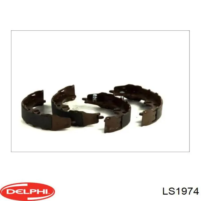 Купити LS1974 Delphi Гальмівні колодки гальма стоянки