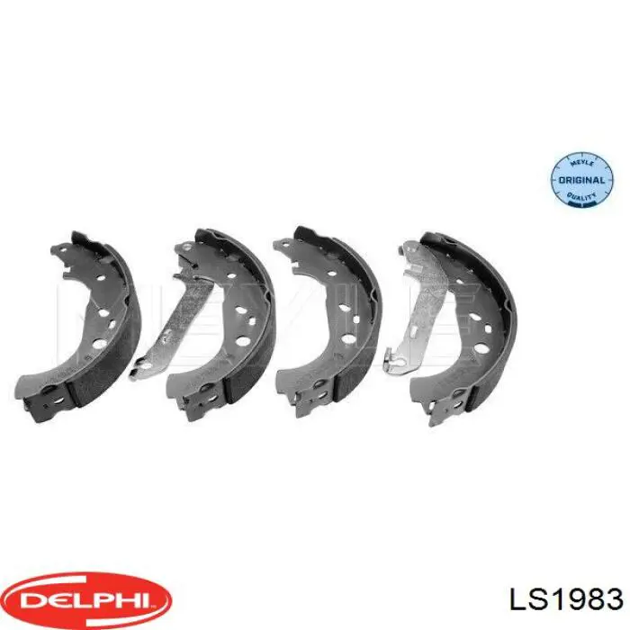 Купити LS1983 Delphi Колодки гальмові задні, барабанні